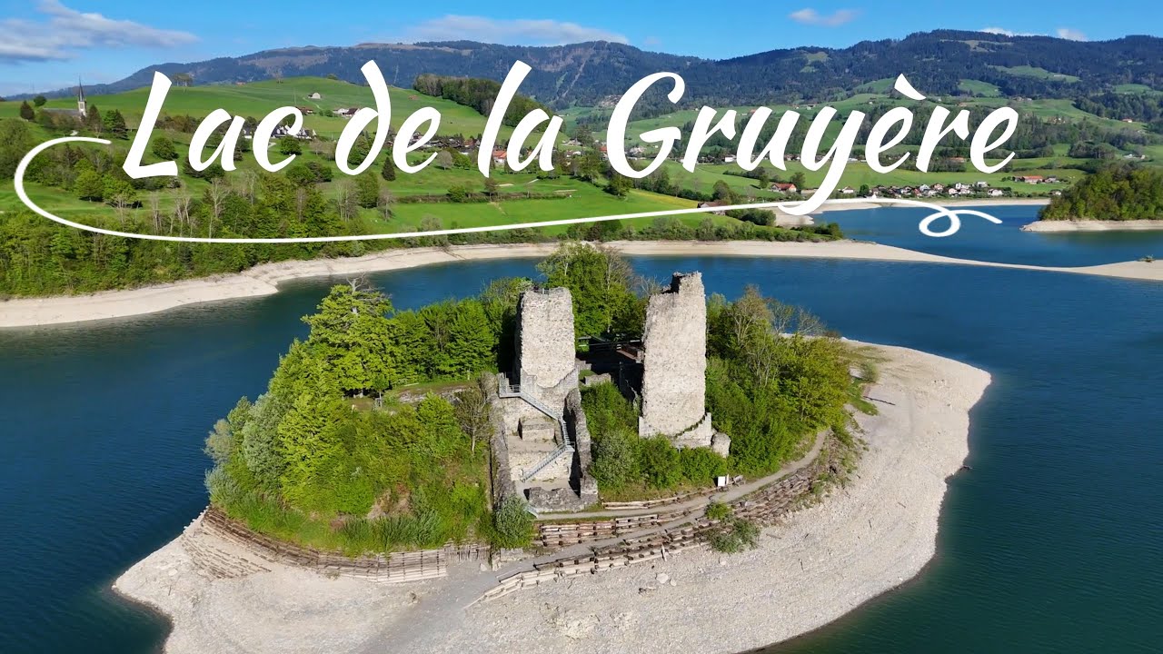 Lac de la Gruyère / 4K Switzerland / Schweiz / Swiss