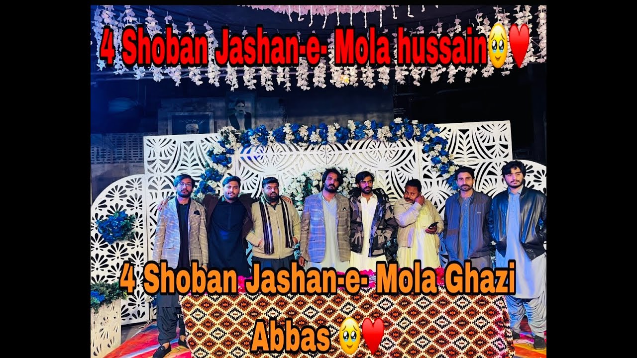 Fuqra Sangat | 4 Shoban  Jashan |Full Enjoy| Mujtaba Mehdi Vlogs