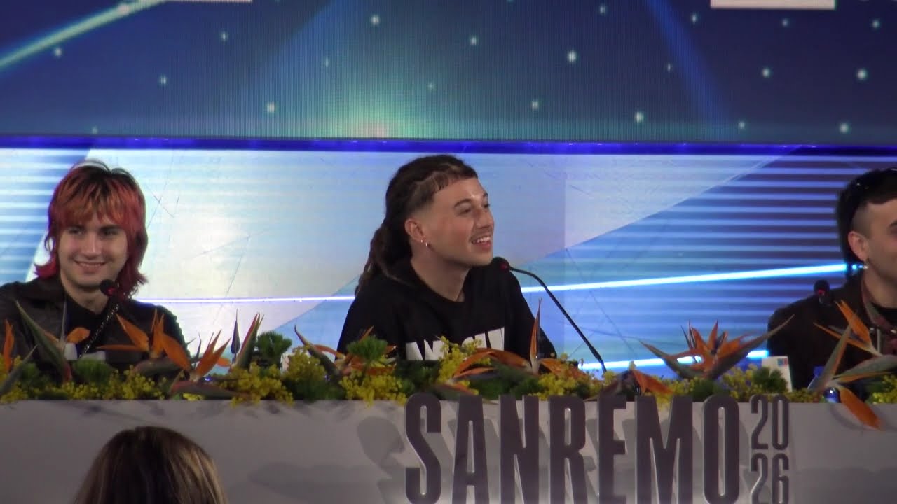 Sayf a Sanremo 2026: la conferenza stampa al Teatro Ariston
