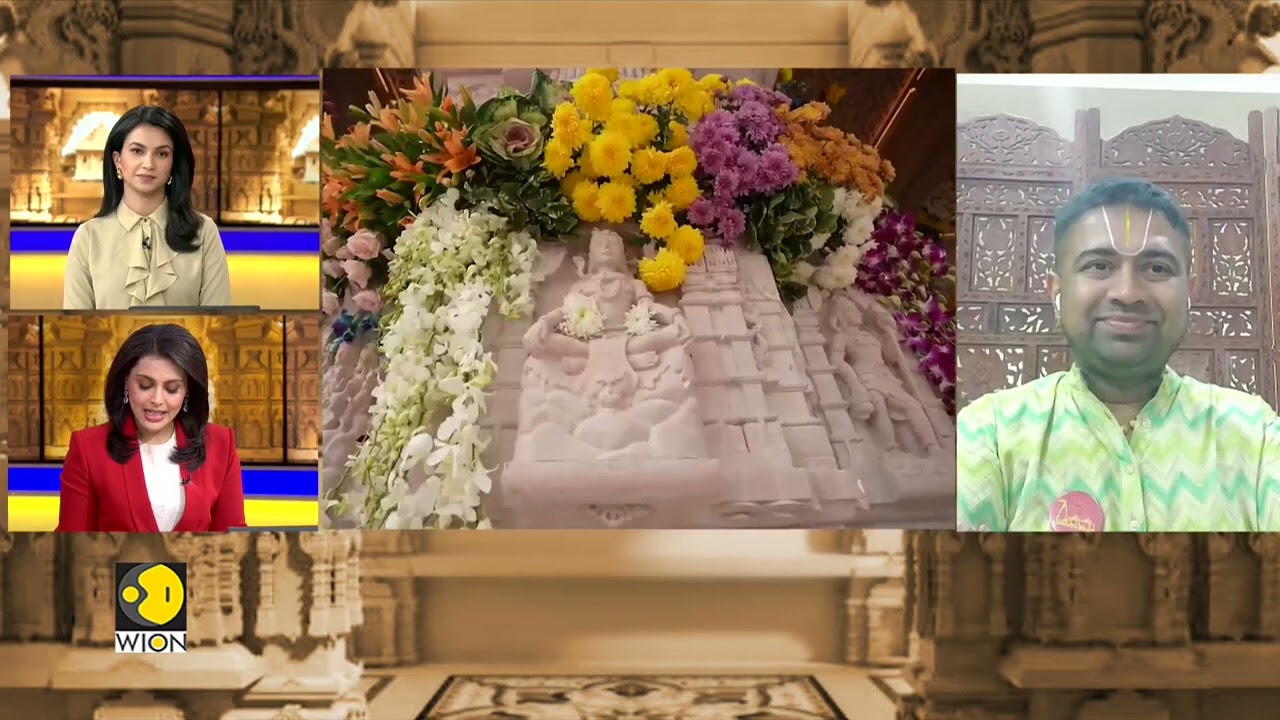 Interview on #pranapratishta #ayodhya #ayodhyarammandir | Dushyanth Sridhar with @WION