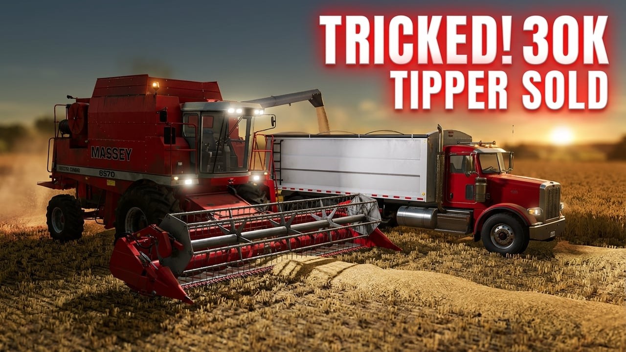 Tricked me into buying a 30k Tipper just to sell it! in FS25