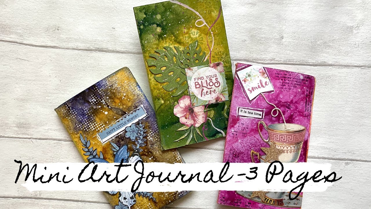 Create Your Own Mini Journal - 3 Pages!