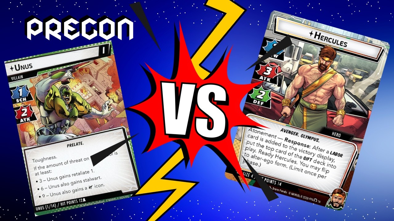 New Hero/New Me: Hercules Precon Vs Standard Unus