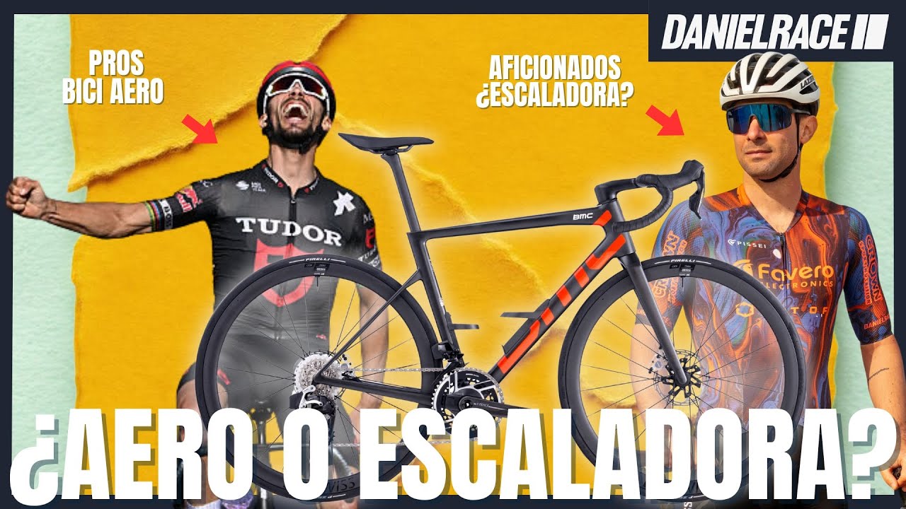 LOS PROS PREFIEREN LAS AERO &iquest;MEJOR UNA ESCALADORA PARA LOS AMATEURS? | CICLOBRAVA 2026 | DANIEL RACE