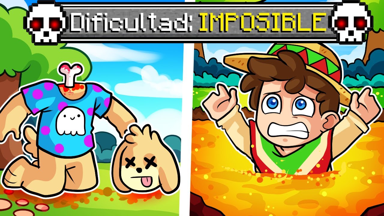 &iexcl;Minecraft PERO hay DIFICULTAD IMPOSIBLE! 😭💀 SILVIOGAMER MINECRAFT PERO