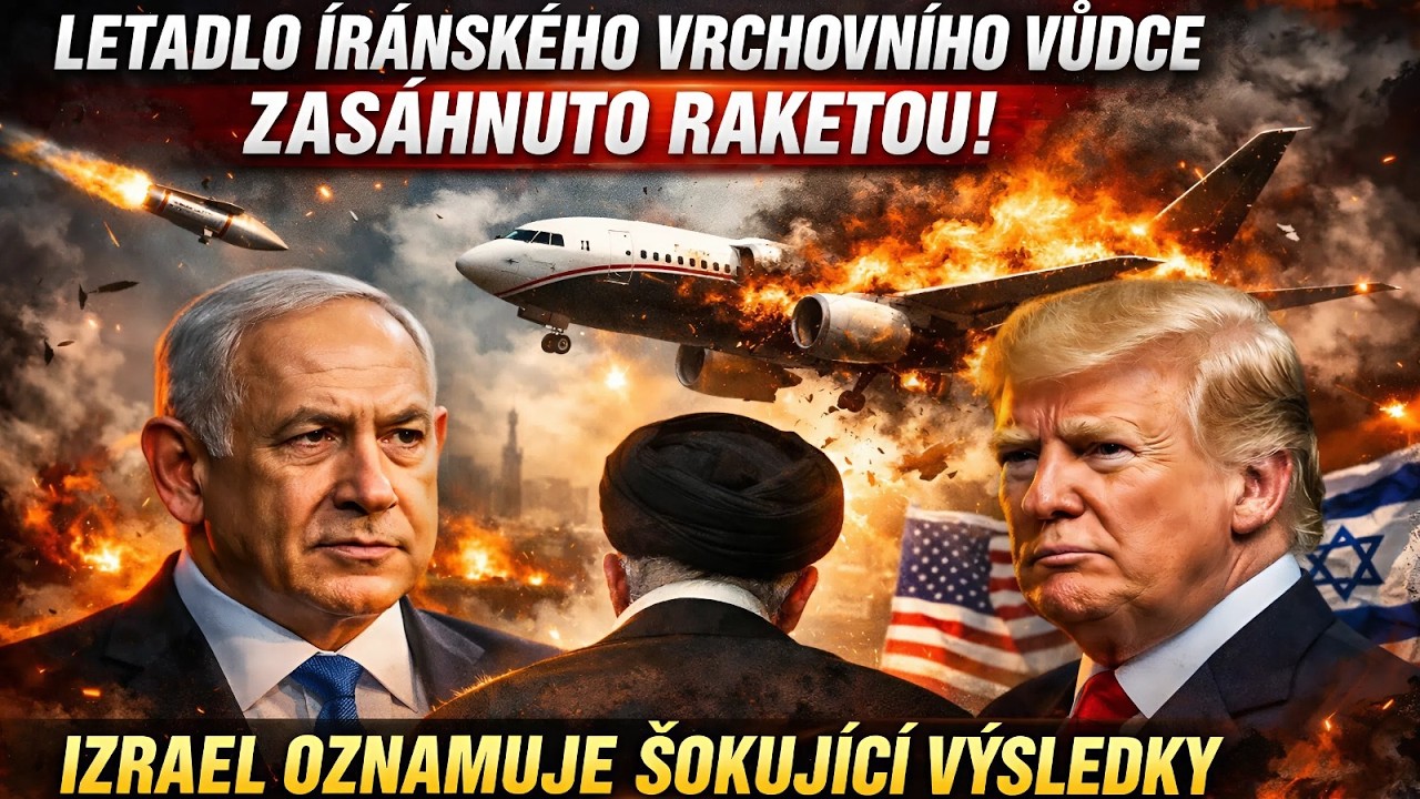 Letadlo Íránského Vrchovního Vůdce Zasáhnuto Raketou; Izrael Oznamuje Šokující Výsledky