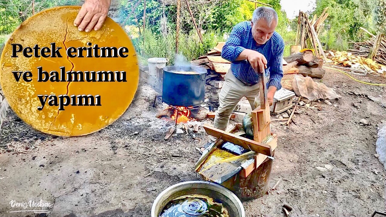 Kara Eski Ve Bozuk Petek Eritme İle Balmumu Yapımı/ Arıcılık
