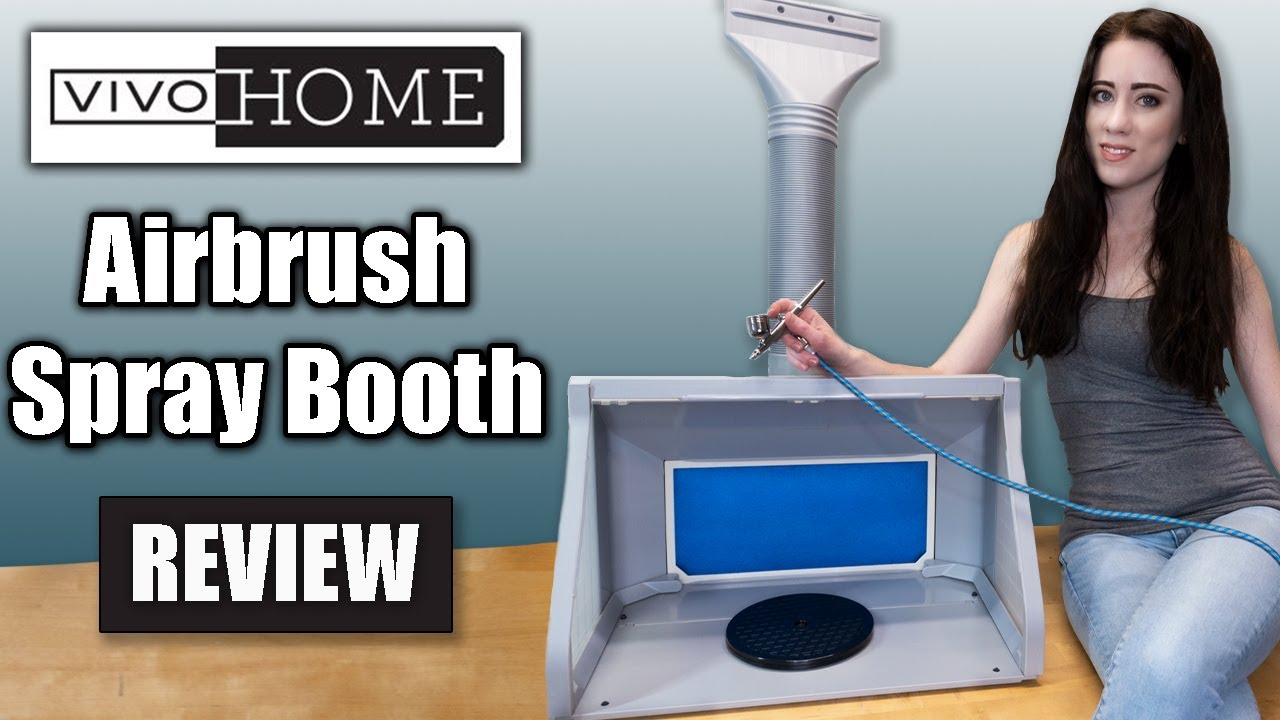 VIVOHOME Airbrush Spray Booth Review