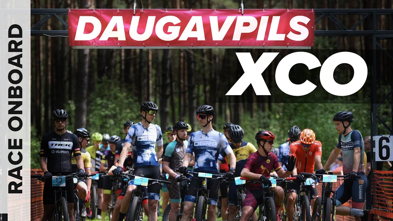 Daugavpils XCO 2024 - Full Race Onboard with 2 Cameras