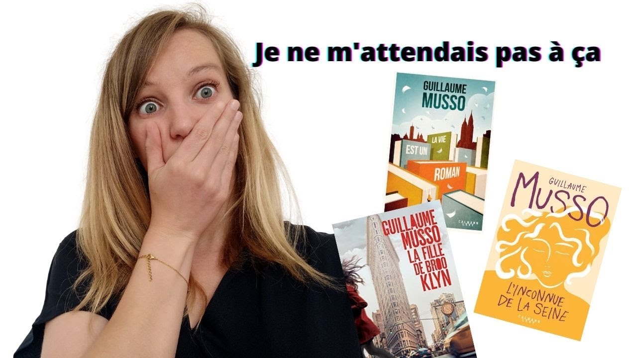 Je lis 3 romans récents de Guillaume Musso