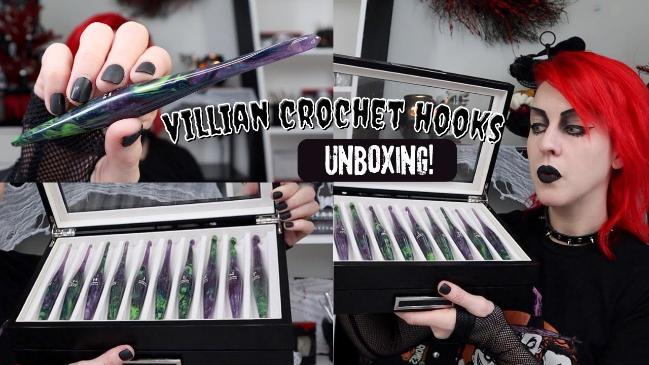 Unboxing New Crochet Hooks and Yarn!