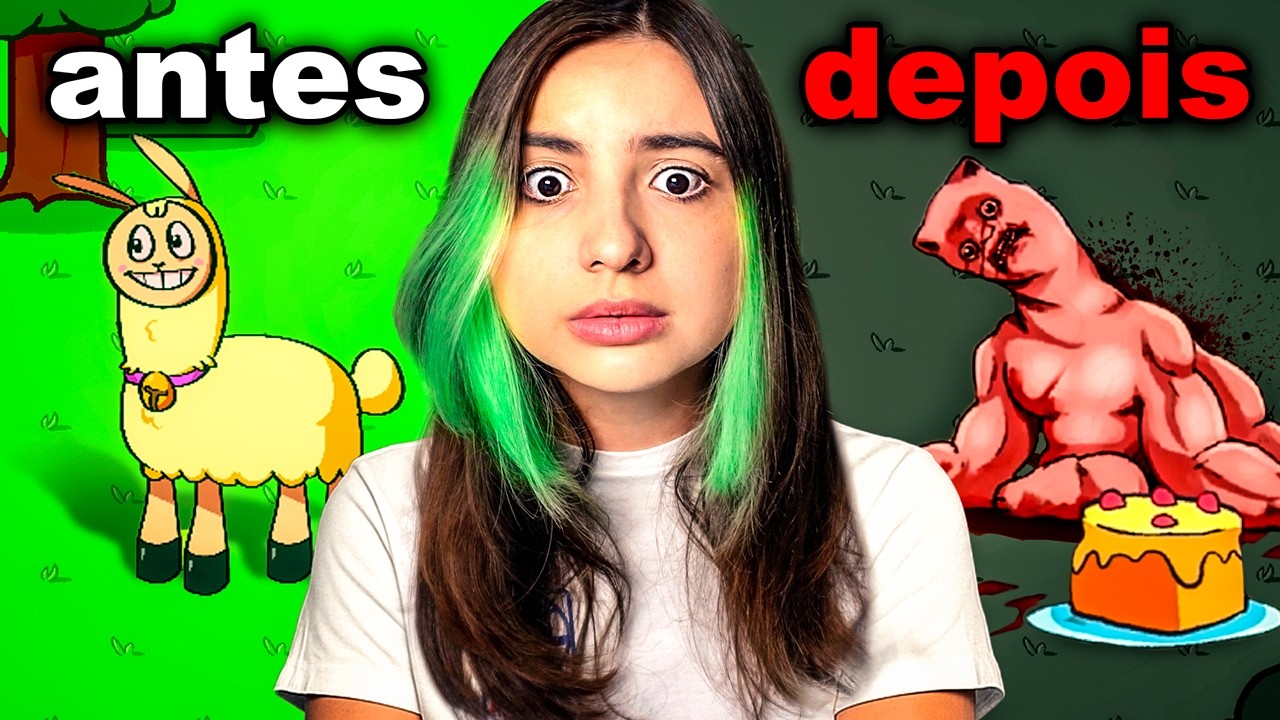 PARECE UM JOGO FOFO DE LHAMA... MAS ELA COME HUMANOS... - Hungry Lamu 2