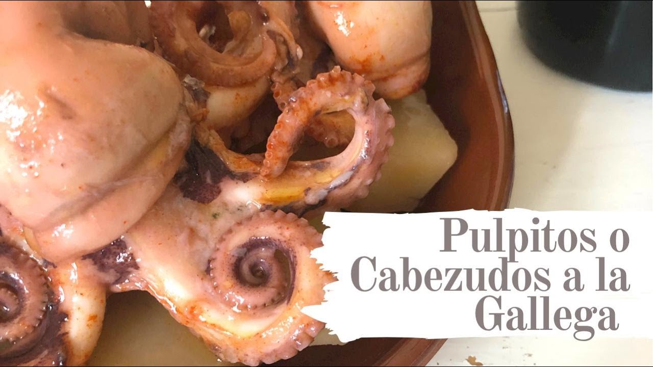 Pulpitos o cabezudos a la Gallega