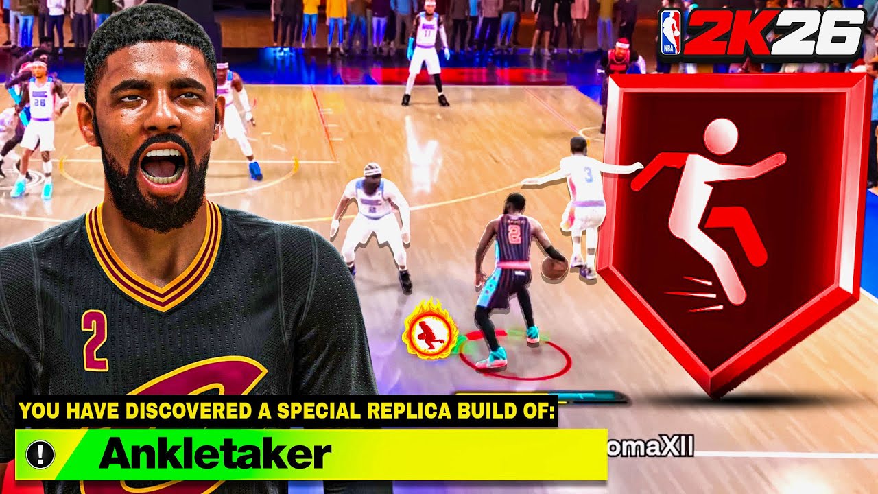 «ПРЕМЬЕР» КАЙРИ ИРВИНГ БИЛД НАВОДИТ ТЕРРОРИЗМ НА ЛОДЫЖКИ ЗАЩИТНИКОВ в NBA 2K26!