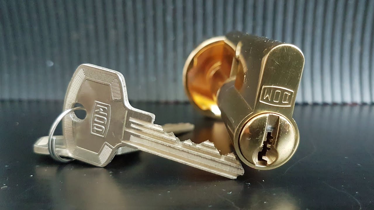 Dom euro cylinder thumbturn pick and gut