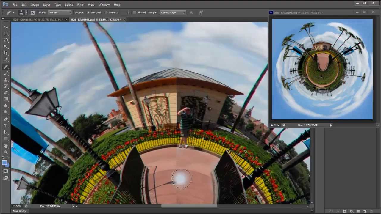How to Make 360˚ Little Planets in Photoshop CS6
