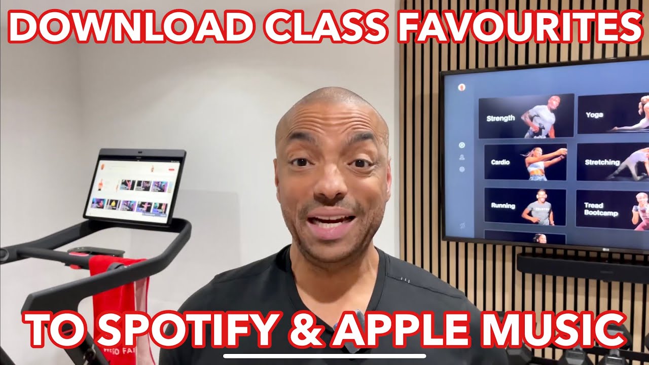 ENJOY YOUR FAVOURITE PELOTON BIKE or TREAD music on Spotify or Apple Music | Step-by-Step