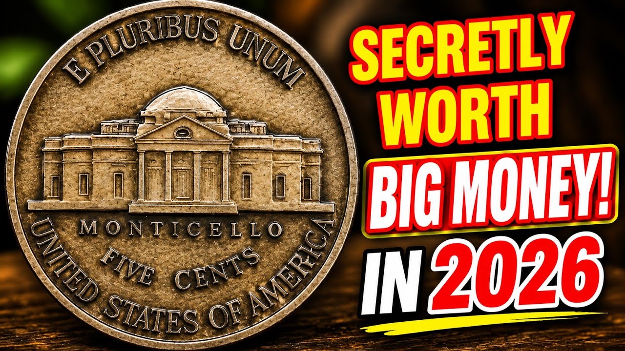 TOP 3 RARE JEFFERSON NICKELS &mdash; Some Could Be Worth SHOCKING Money!