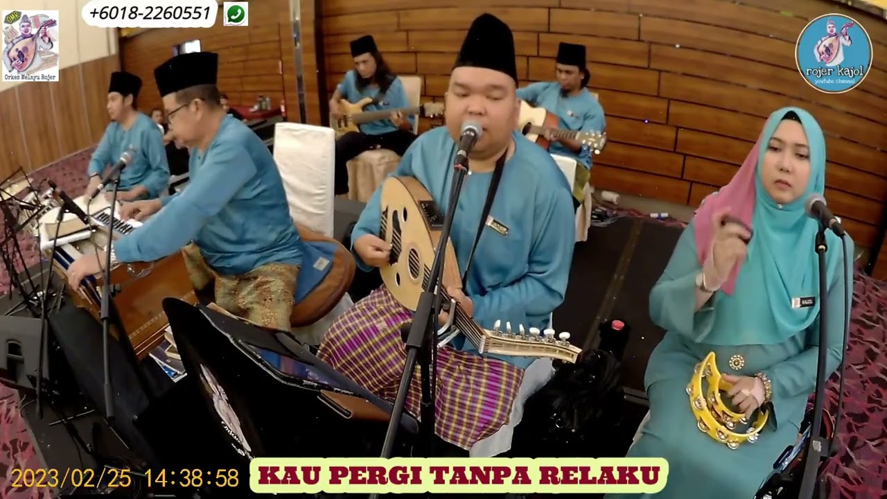 KAU PERGI TANPA RELAKU (ASLI) cover by ROJER KAJOL ft GENG ROJER GHAZAL.