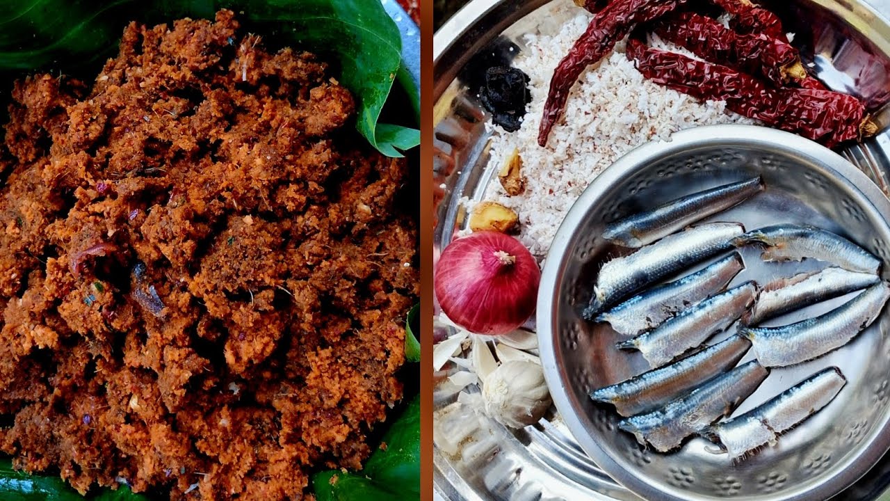  Healthy Fresh Sardine /Butai Chutney /ತರು ಭೂತಾಯೀ ಚಟ್ನಿ 