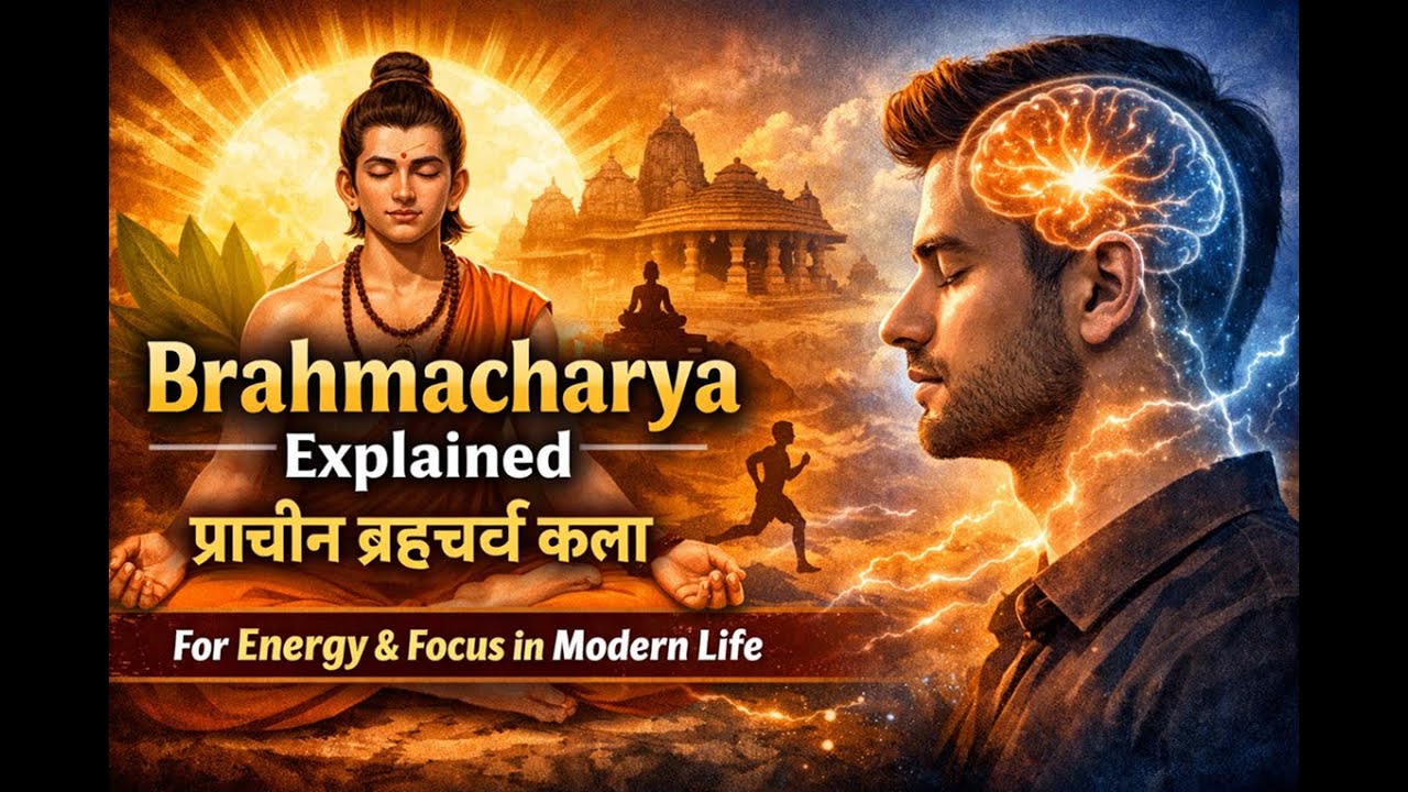 Brahmacharya | प्राचीन ब्रह्मचर्य Energy & Focus in Modern Life | The Ancient Art of Brahmacharya