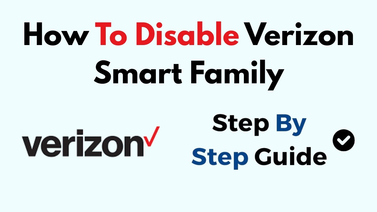 How To Disable Verizon Smart Family
