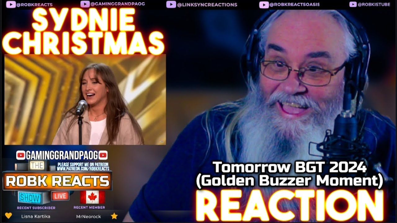Sydnie Christmas – Tomorrow (Golden Buzzer Moment)BGT 2024 | First Time Hearing Reaction – Requested