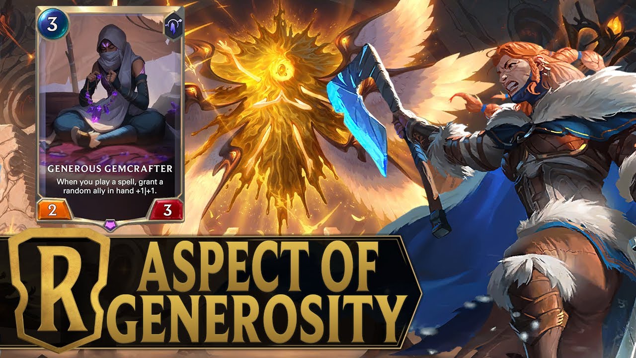 THE MOST GENEROUS DECK I'VE EVER PLAYED - Revna & Mihira Deck - Legends of Runeterra