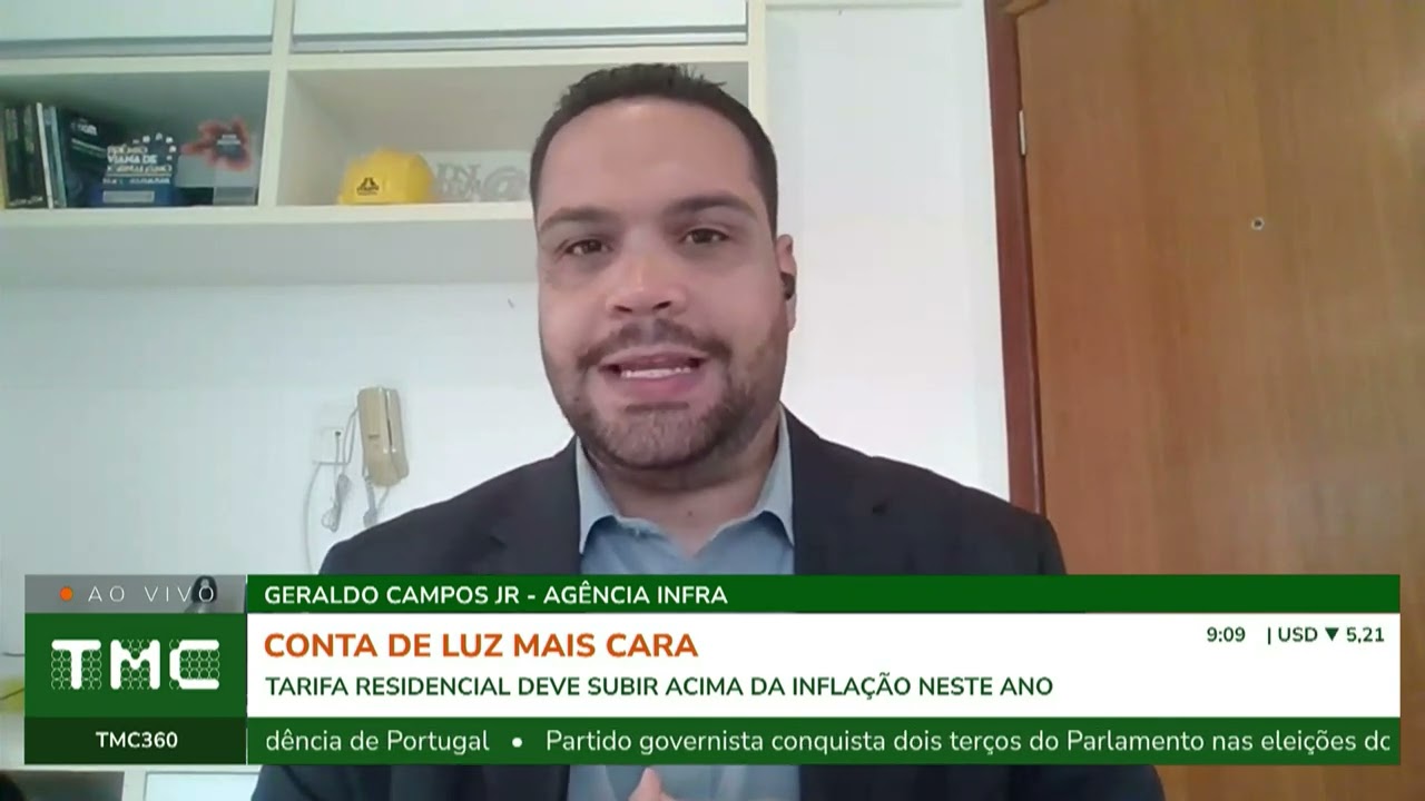 CONTA DE LUZ RESIDENCIAL DEVE CRESCER ACIMA DA INFLAÇÃO EM 2026