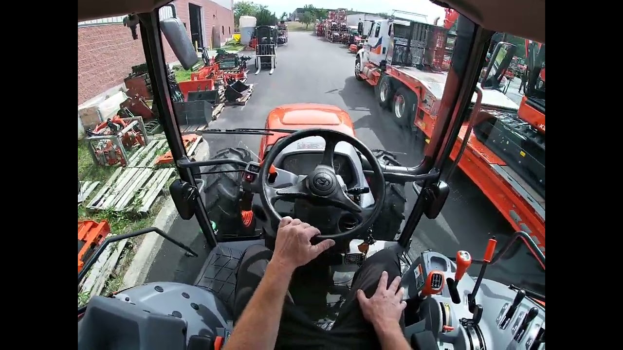 Kubota M5 creep range