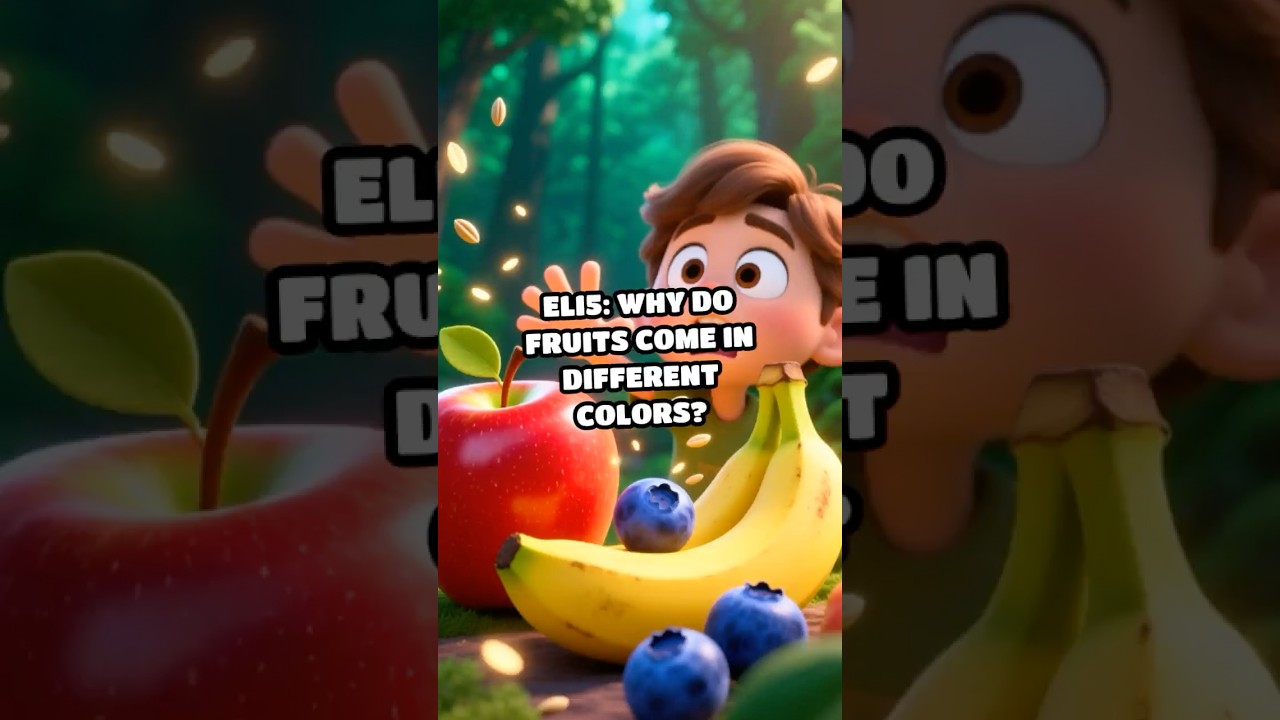 Why Do Fruits Come in Different Colors? 