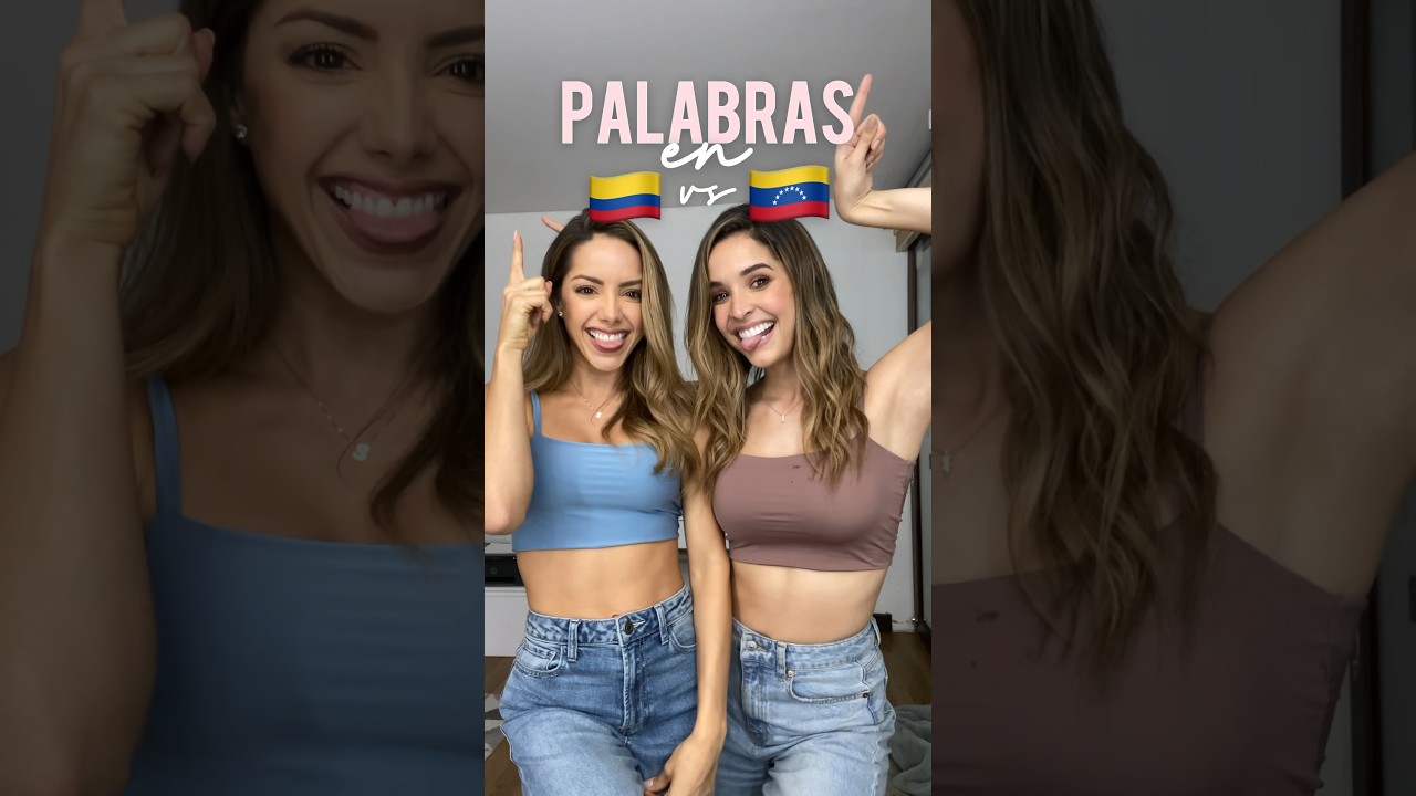 Palabras venezolanas vs colombianas 🇻🇪🇨🇴 #palabras #venezolanos #colombianos #silvyaraujo