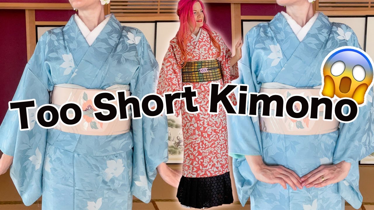 How to Wear Too Small Kimono