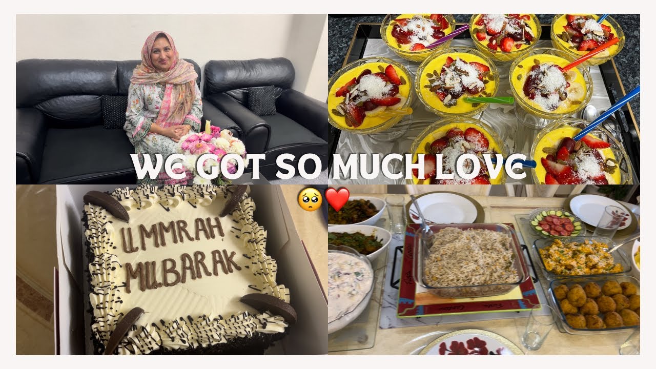 WE GOT SO MUCH LOVE | UMRAH DAWAAT | FAMILY TIME | AMAZING DINNER 🥺❤️