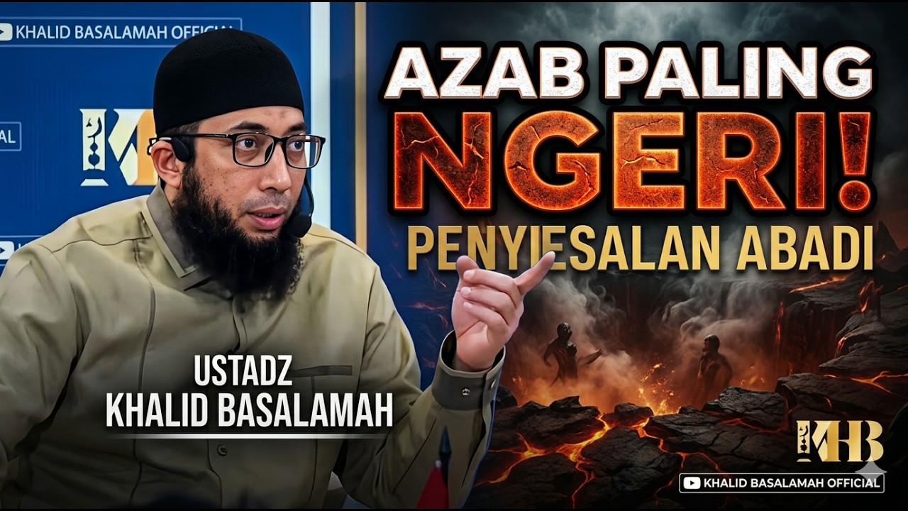 Jeritan yang Terlambat! Kisah Pedih Penyesalan Penghuni Neraka - Ustadz Khalid Basalamah #kajian