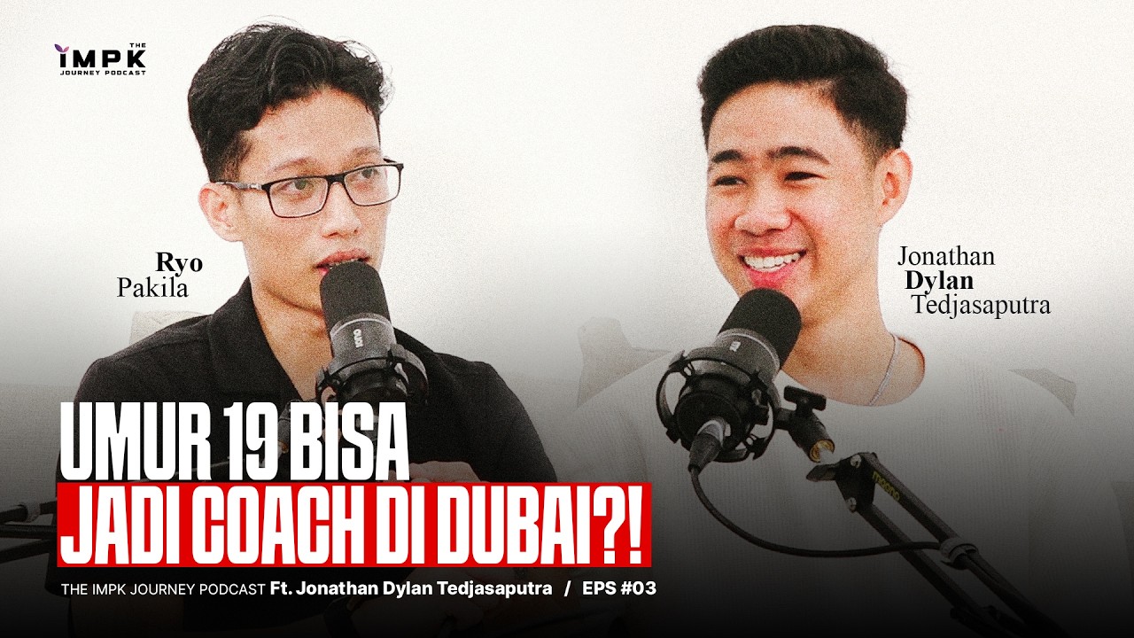 S1 E3: 19 Tahun Jadi Coach Badminton di Dubai: Mindset Atlet vs Coach | Dylan Jonathan