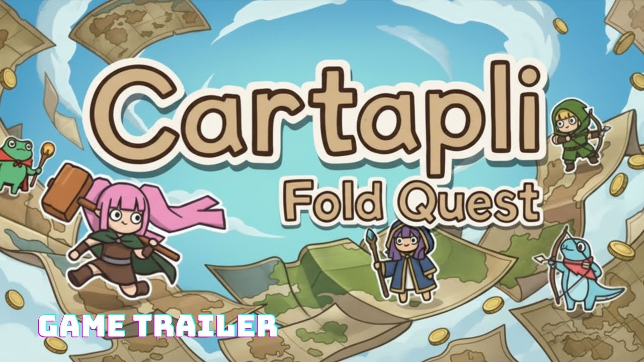 Cartapli : Fold Quest - Game Trailer