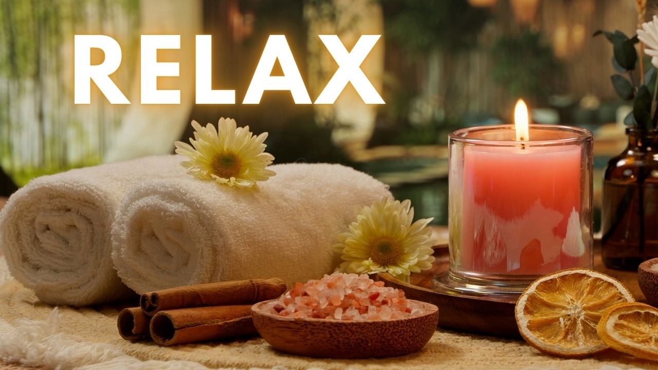 1 Hour of Relaxing Music with Candlelight 🕯️ Healing of Stress, Relieve Depression & Calm