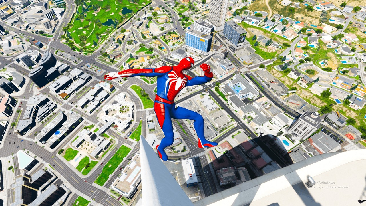 GTA 5 Ragdolls SPIDERMAN Jumps/Fails (Euphoria Physics) Part 2