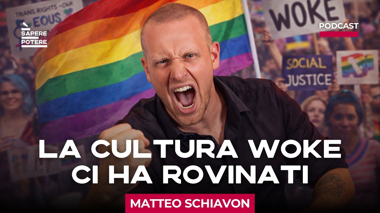 CULTURA WOKE FINITA, FINTO BULLISMO E DEPRESSIONE - Matteo Schiavon | Sapere È Potere Podcast
