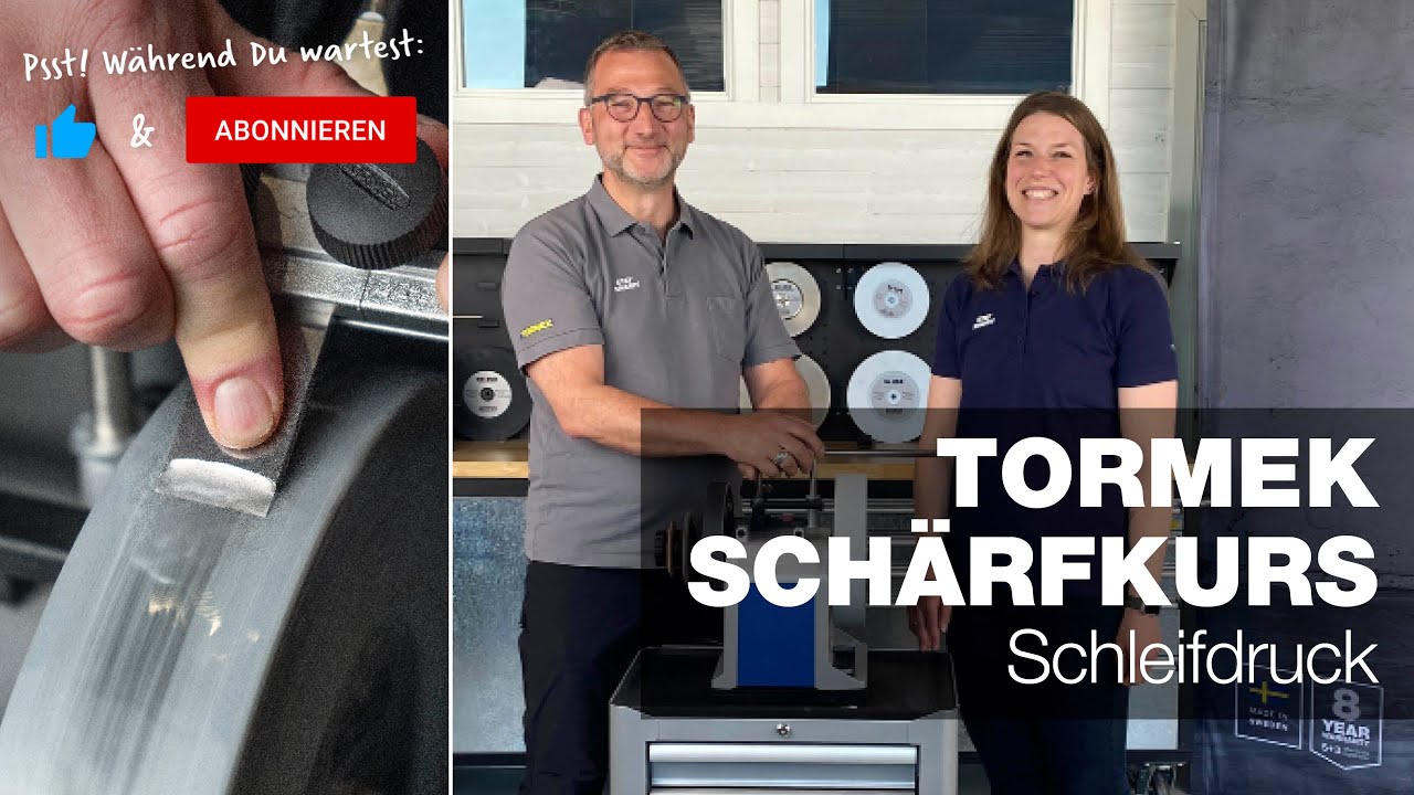 Schleifdruck | Teil 19 | Tormek Live Schärfkurs