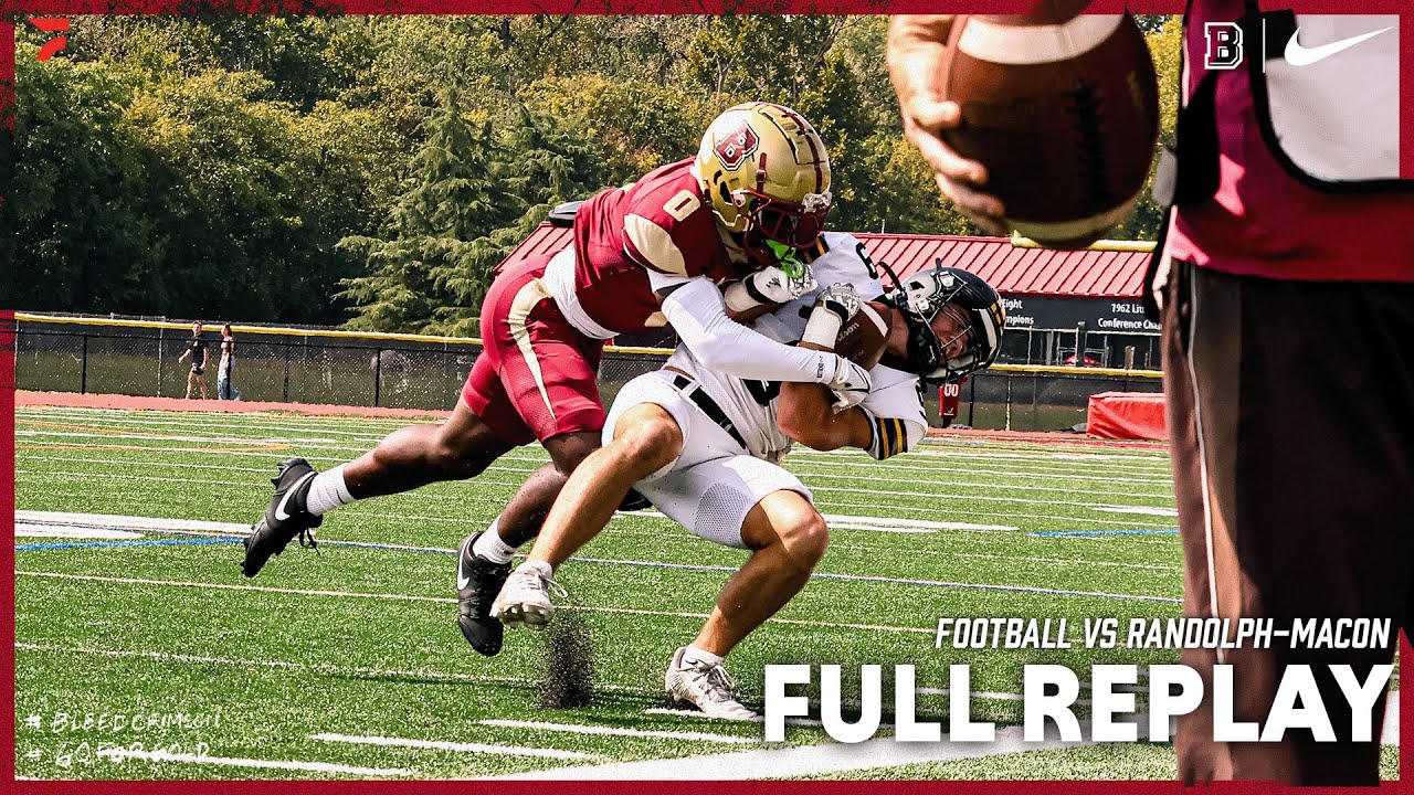 Bridgewater College Football vs Randolph-Macon Replay