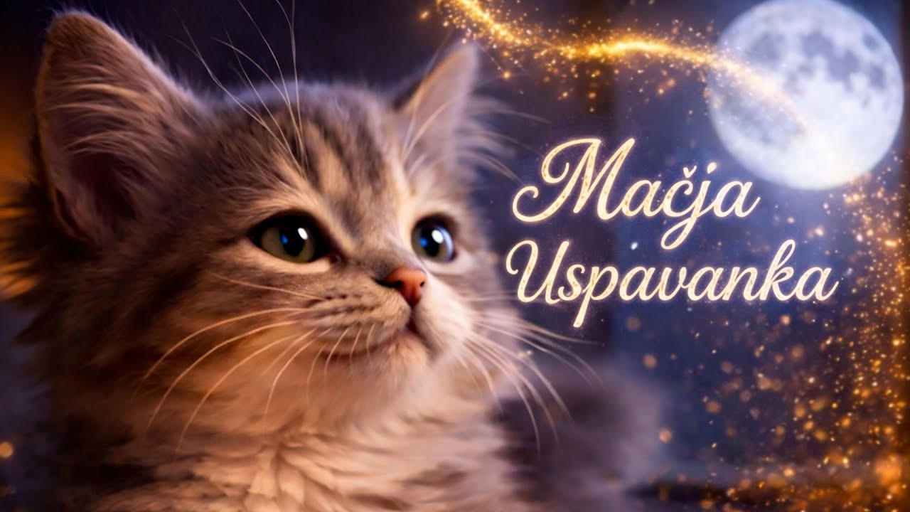 Mačja Uspavanka 😴 | Slatka Pjesmica za Spavanje za Najmanje
