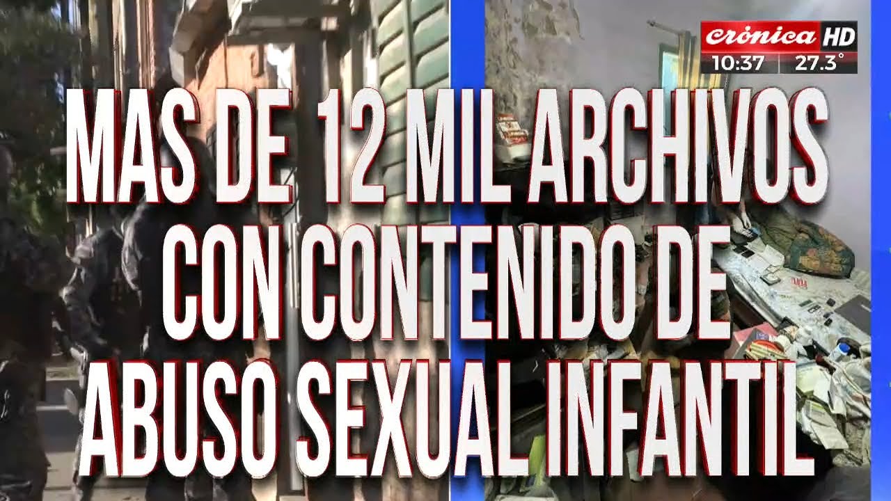 Megaoperativo desbarata red de pedofilia en todo el país