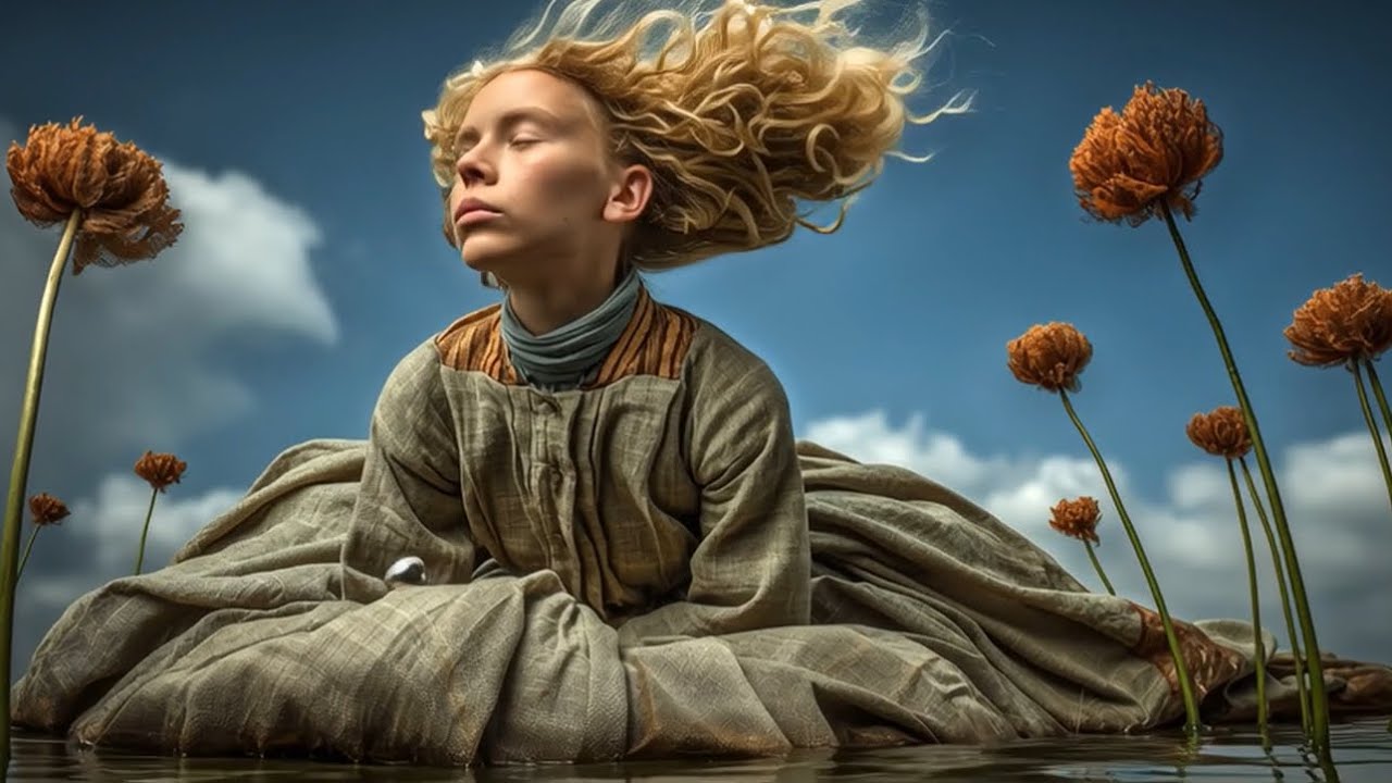 AI Surreal Music Video - I&rsquo;m a Ribbon in the Sky, Undone