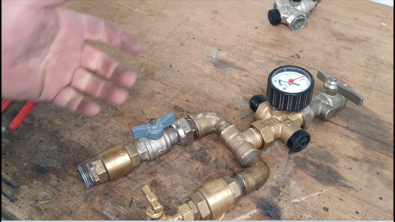 Appareil artisanal de désembouage de chauffage (Module sécurisé)