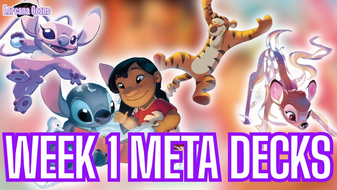 New Rules EXPLAINED w/ New Decks! - Meta Watch Monday / Disney Lorcana