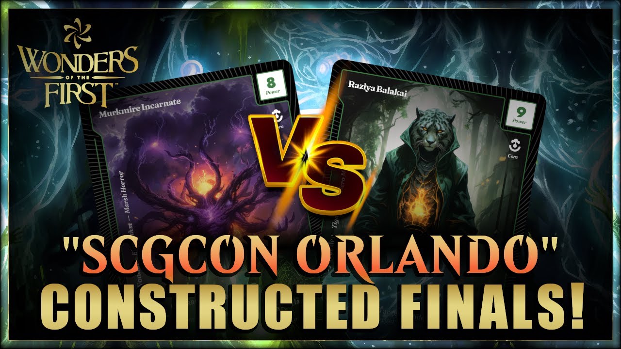 Constructed FINALS from SCG CON ORLANDO❗The WONDERS OF THE FIRST 