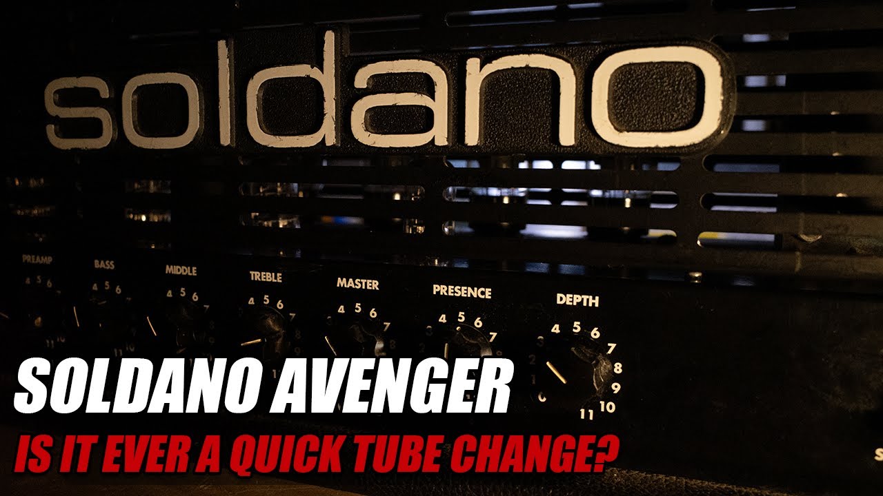 Ремонт Soldano Avenger | Быстрая ли замена ламп?