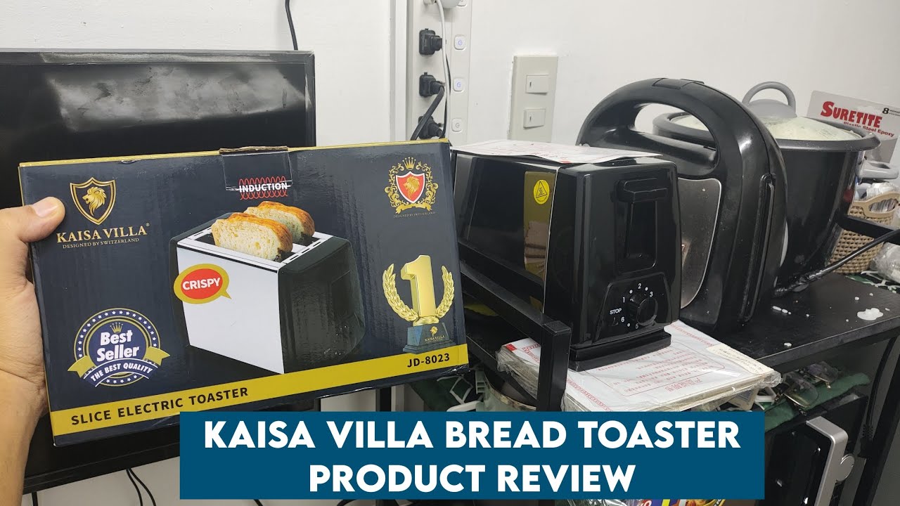 Kaisa Villa bread toaster electric Product Review JD-8023 Model Lazada and Shopee Products